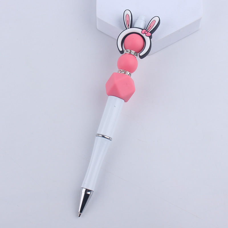 Wholesale Beaded Pens Cartoon Silicone Beaded Pen